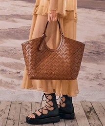 CHARLES & KEITH｜チャールズ＆キースのトートバッグ（ブラウン/茶色系