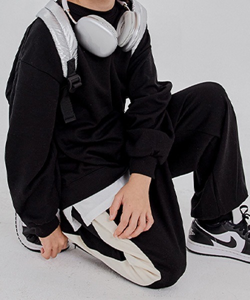 unifriend（ユニフレンド）の「韓国子供服ジョガーパンツ（スウェットパンツ・キッズ・ブラウン/ブラック/グレー/ピンク・110/140/130/120）」の5枚目の写真