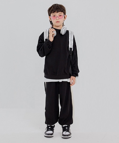 unifriend（ユニフレンド）の「韓国子供服ジョガーパンツ（スウェットパンツ・キッズ・ブラウン/ブラック/グレー/ピンク・110/140/130/120）」の8枚目の写真