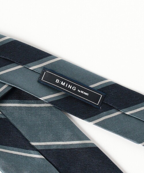 B:MING by BEAMS(ビーミングバイビームス)の「シルク ストライプ ネクタイ② 25SS(ネクタイ・メンズ・ライトブルー/ネイビー/サックスブルー/オリーブ/ダークブラウン/ライトグレー/ダークグリーン・ONE SIZE)」の18枚目の写真
