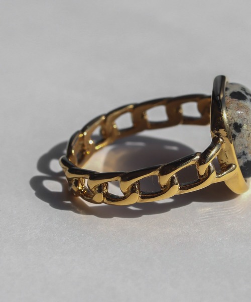 abaskdesign(アバスクデザイン)の「金属アレルギー対応 天然石スクエアリング(リング・レディース・シルバー/シルバー系その他/ゴールド/ゴールド系その他・15号)」の12枚目の写真