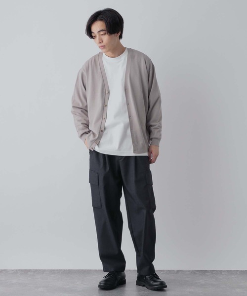 GLOBAL WORK（グローバルワーク）の「クリーンデニム/カーゴパンツ/CLEAN MODE/319860（カーゴパンツ・メンズ・ダークブルー/ネイビー・LARGE/MEDIUM/SMALL/X-LARGE）」の7枚目の写真