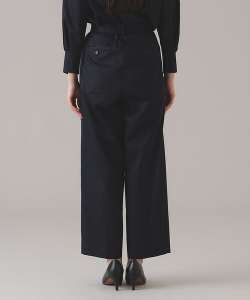 Demi-Luxe BEAMS（デミルクス ビームス）の「【2/5再値下げ】Oggi × Demi-Luxe BEAMS / コットン ベルテッドパンツ  [手洗い可]（その他パンツ・レディース・ブラック/ネイビー・36/38）」の15枚目の写真