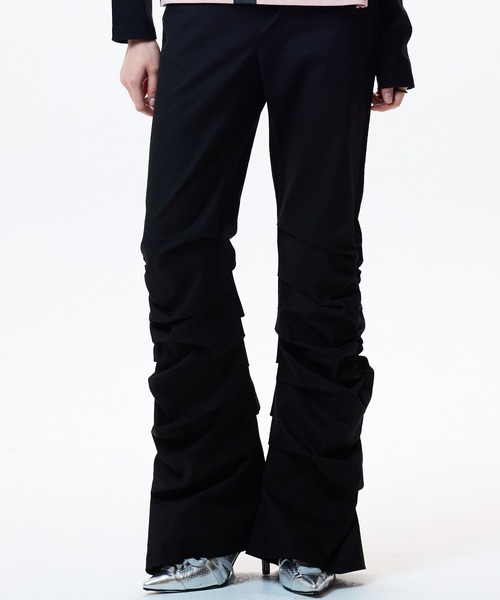 LUV IS TRUE★韓国★人気★RT INCISION SKIRT PANTS 2色 LUV IS TRUE☆韓国☆人気☆RT INCISION SKIRT PANTS 2色