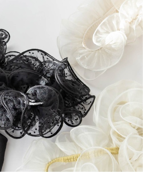 RANDA(ランダ)の「ショルダーフリルマーメイドワンピス(ワンピース・レディース・ブラック/アイボリー/イエロー・1/0)」の14枚目の写真