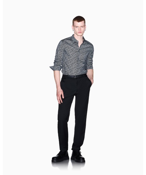 ARMANI EXCHANGE(アルマーニエクスチェンジ)の「【A|X アルマーニ エクスチェンジ】オールオーバーロゴ 長袖シャツ/SLIM(シャツ/ブラウス・メンズ・ホワイト系2/ブラック系1/ブラック/オフホワイト/ブラック系/ホワイト系・X-LARGE/LARGE/MEDIUM/SMALL/X-SMALL/XX-LARGE)」の17枚目の写真