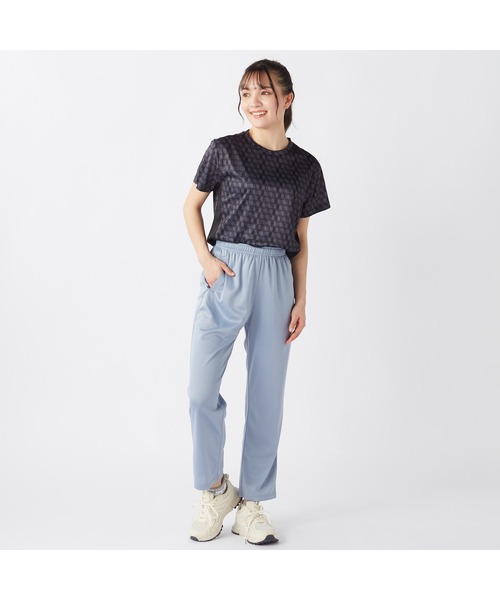marie claire(マリ・クレール)の「Marie claire sports マリクレールスポーツ ロングパンツ UVカット 紫外線対策 メッシュ 体型カバー 62cm丈 ボトムス(その他パンツ・レディース・ライトパープル/ネイビー/ブラック/ブルー・L/LL/M)」の6枚目の写真