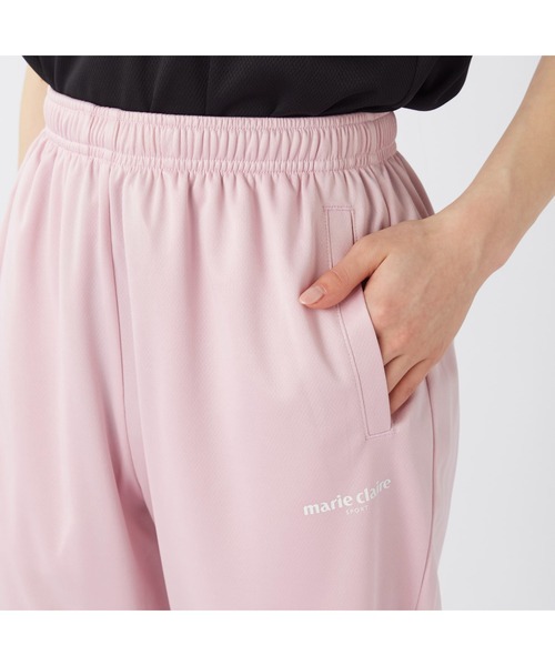 marie claire(マリ・クレール)の「Marie claire sports マリクレールスポーツ ロングパンツ UVカット 紫外線対策 メッシュ 体型カバー 62cm丈 ボトムス(その他パンツ・レディース・ライトパープル/ネイビー/ブラック/ブルー・L/LL/M)」の18枚目の写真