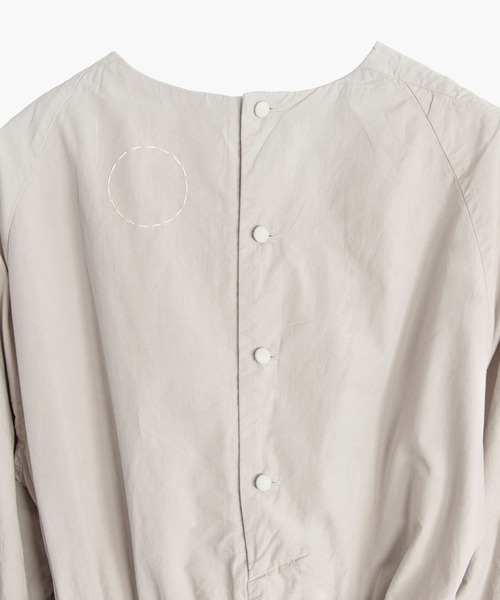 COSMIC WONDER（コズミックワンダー）の「Organic cotton broadcloth wrapped dress（ワンピース・レディース・ライトグレー/ピンク/ブラック・0/1）」の20枚目の写真