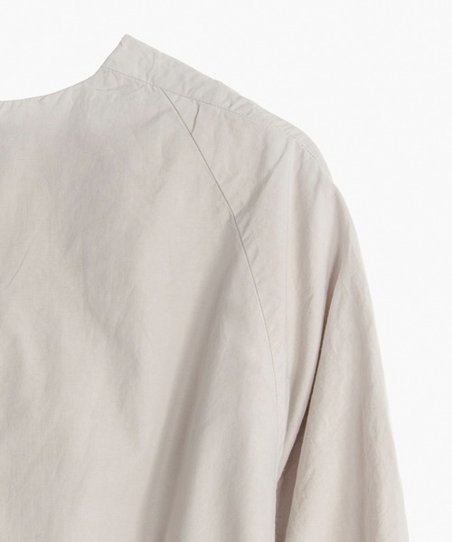 COSMIC WONDER（コズミックワンダー）の「Organic cotton broadcloth wrapped dress（ワンピース・レディース・ライトグレー/ピンク/ブラック・0/1）」の12枚目の写真