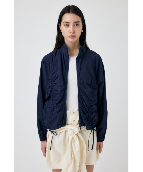 セール】RIBBON GATHER NYLON ジャケット（ナイロンジャケット