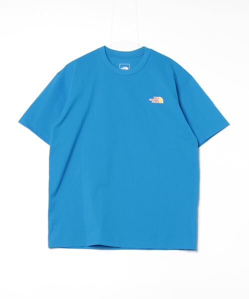 THE NORTH FACE(ザノースフェイス)の「ザ ノース フェイス THE NORTH FACE ショートスリーブフリーランイーエスグラフィッククルー(Tシャツ/カットソー・メンズ・ホワイト/ブラック/ブルー・S/M/L/LL)」の1枚目の写真