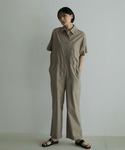 anuke（アンヌーク）の「anuke Drawstring Vneck Combinaison 62510316