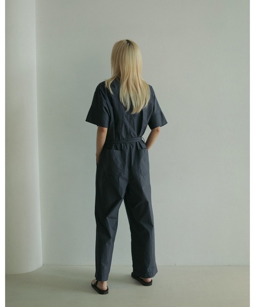 サロペット・オーバーオール・オールインワン anuke Halfsleeve Shirts Combinaison セール】Halfsleeve Shirts Combinaison（つなぎ/オールインワン