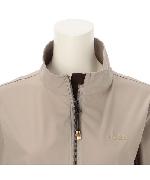Felisi Golf（フェリージゴルフ）の「レディース｜Felisi Golf（フェリージ ゴルフ）WS WIND BLOUSON（ブルゾン・レディース・ベージュ/ネイビー・M/S/XS/L）」の4枚目の写真
