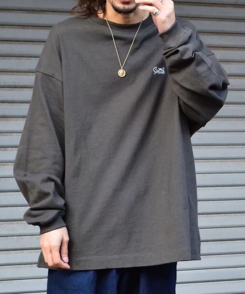 tシャツ 「SUNNY SMITH」ヤシの木柄 両面刺繍ロングスリーブTシャツ レディース メンズ 楽天市場】【LINE追加で500円OFF】SUNNY SMITH ヤシの木柄 両面