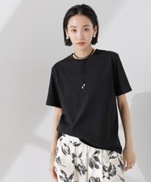 NANO universe（ナノユニバース）の「汗染み防止加工接触冷感半袖Tシャツ（Tシャツ/カットソー）」