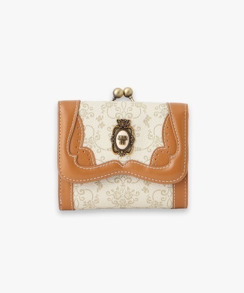 ANNA SUI（アナスイ）の「リーブル 口金二つ折り財布（財布・レディース・ブラック/ブルー/ベージュ/パープル・FREE）」の3枚目の写真