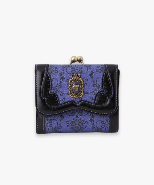 ANNA SUI（アナスイ）の「リーブル 口金二つ折り財布（財布・レディース・ブラック/ブルー/ベージュ/パープル・FREE）」の2枚目の写真