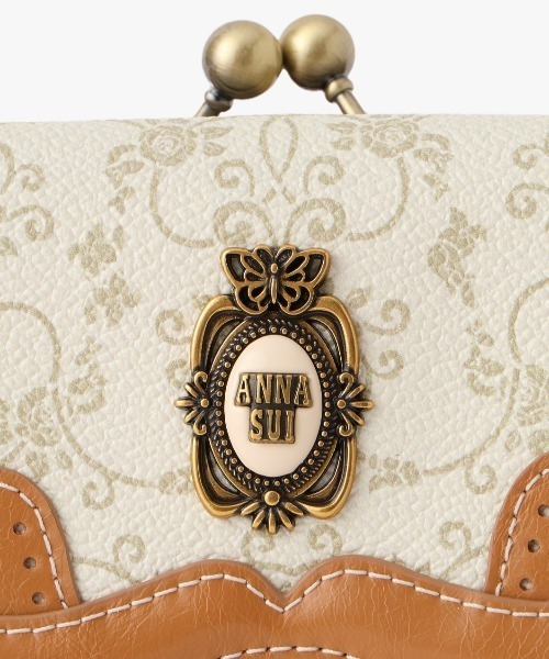 ANNA SUI（アナスイ）の「リーブル 口金二つ折り財布（財布・レディース・ブラック/ブルー/ベージュ/パープル・FREE）」の15枚目の写真