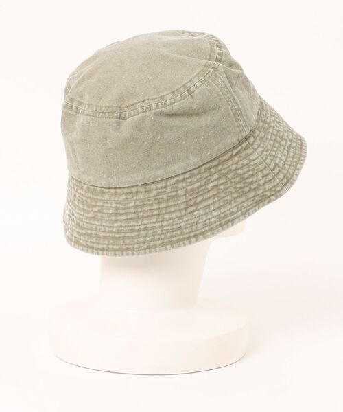 OBEY(オベイ)の「OBEY/オベイ ハット Pigment Canvas Bucket Hat 100520095(ハット・メンズ・イエロー/カーキ・FREE)」の3枚目の写真