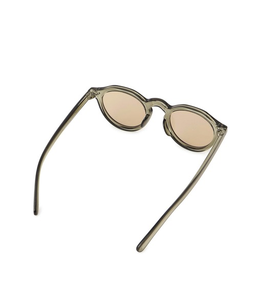 ADAM ET ROPE'（アダムエロペ）の「【WEB限定】クラウンパントフラットカラーサングラス（サングラス・レディース・ブラック/オリーブ・FREE）」の6枚目の写真