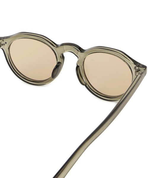 ADAM ET ROPE'（アダムエロペ）の「【WEB限定】クラウンパントフラットカラーサングラス（サングラス・レディース・ブラック/オリーブ・FREE）」の7枚目の写真