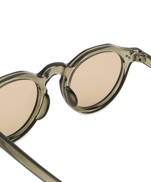 ADAM ET ROPE'（アダムエロペ）の「【WEB限定】クラウンパントフラットカラーサングラス（サングラス・レディース・ブラック/オリーブ・FREE）」の8枚目の写真