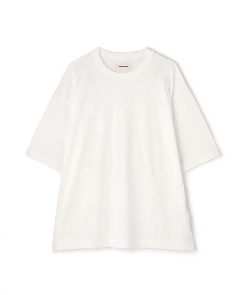 markaware（マーカウェア）の「MARKAWARE（マーカウェア）ORGANIC GIZA 80/2 KNIT COMFORT FIT Tee / オーガニックGIZA 80/2天竺 / コンフォートフィットTee（Tシャツ/カットソー・メンズ・ブラック/ホワイト・3/2）」の9枚目の写真