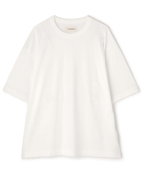 トップス ORGANIC GIZA 80/2 KNIT COMFORT-FIT Tee オーガニックGIZA 80/2天竺 / コンフォートフィットTee, White