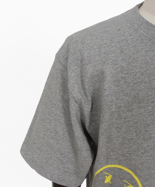 seventy seven(セブンティセブン)の「mt9671-middle onz S-S t-shirts (77mix) Tシャツ(Tシャツ/カットソー・メンズ・ホワイト/ブラック/ヘザーグレー・S/M/L/XL)」の22枚目の写真