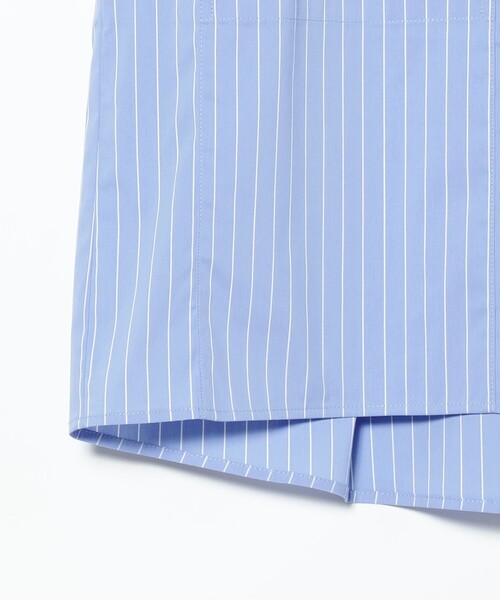 B:MING by BEAMS（ビーミングバイビームス）の「半袖 クロップド シャツ（S～M）（シャツ/ブラウス・レディース・ホワイト/その他/ネイビー・MEDIUM/SMALL）」の12枚目の写真