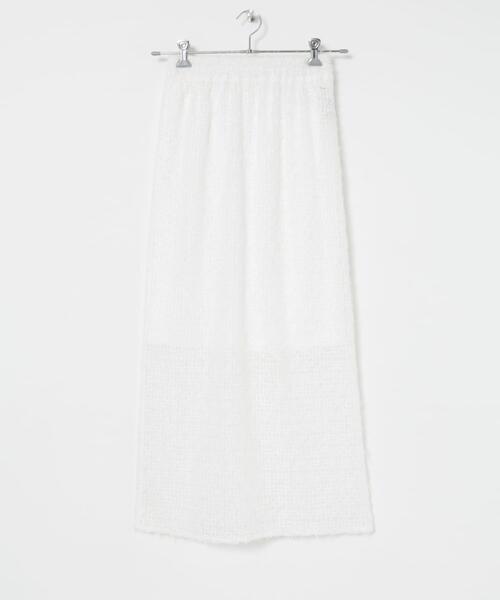 URBAN RESEARCH（アーバンリサーチ）の「シアージャガードストレートスカート（スカート・レディース・ブラック/オフホワイト・FREE）」の10枚目の写真