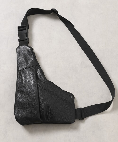 ショルダーバッグ レザー 斜めがけ first hand ファーストハンド 黒 Firsthand ショルダーバッグ Firsthand/ファーストハンド 2WAY
