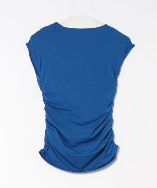 JENNE（ジェンヌ）の「日本製エアリーcoolシャーリングカットソー（Tシャツ/カットソー・レディース・ブラック/ブルー/ホワイト・SMALL/MEDIUM/LARGE/X-LARGE）」の5枚目の写真