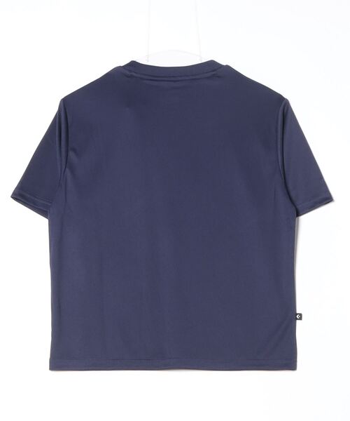 CONVERSE（コンバース）の「【別注】コンバース  AP スケッチ PT S/S PE Tシャツ 限定コラボ（Tシャツ/カットソー・レディース・ホワイト/ラベンダー/ネイビー・S/M/L）」の4枚目の写真