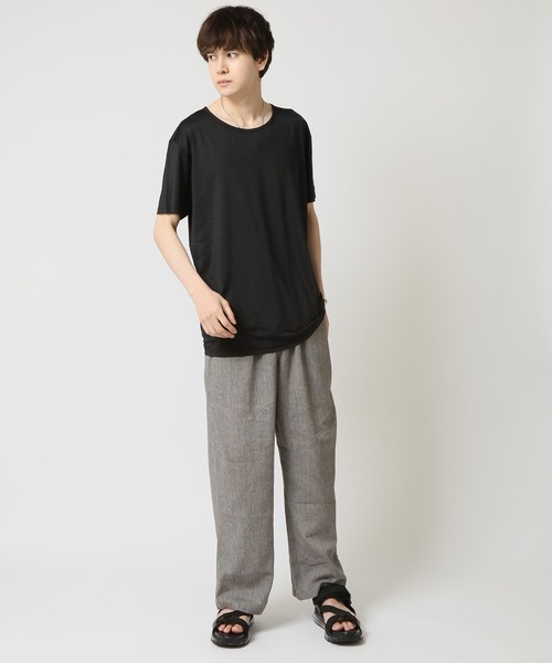 Dickies(ディッキーズ)の「Dickies 接触冷感 吸水速乾 インナー クイックドライ 半袖Tシャツ&ノースリーブ&タンクトップ(Tシャツ/カットソー・メンズ・ブラック系3/ブラック系2/ブラック系1・L/M)」の12枚目の写真