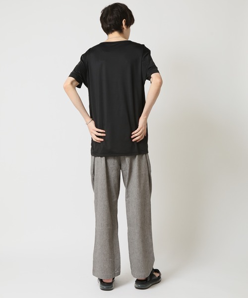 Dickies(ディッキーズ)の「Dickies 接触冷感 吸水速乾 インナー クイックドライ 半袖Tシャツ&ノースリーブ&タンクトップ(Tシャツ/カットソー・メンズ・ブラック系3/ブラック系2/ブラック系1・L/M)」の14枚目の写真