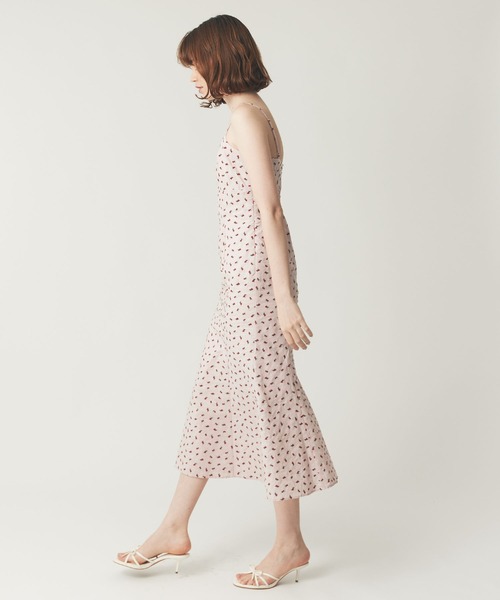 DEICY（デイシー）の「リトルチェリーキャミワンピース（ワンピース・レディース・ピンク/オフホワイト/ネイビー・0/1）」の6枚目の写真