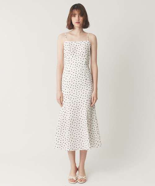 DEICY（デイシー）の「リトルチェリーキャミワンピース（ワンピース・レディース・ピンク/オフホワイト/ネイビー・0/1）」の11枚目の写真