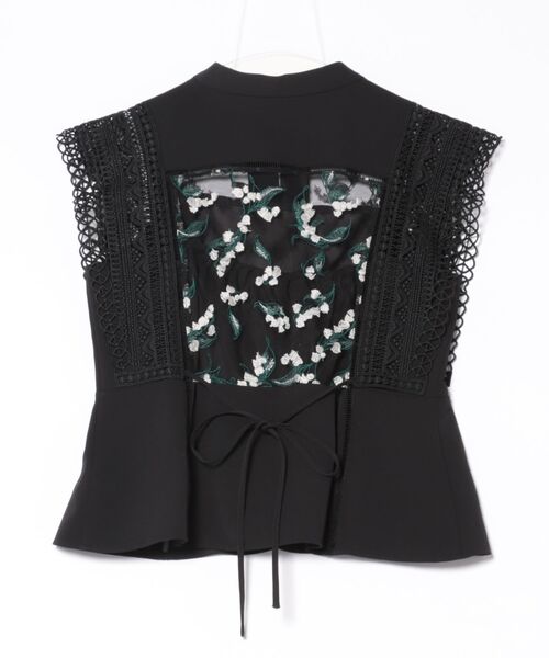 LILY BROWN（リリーブラウン）の「Lilybellスイッチングブラウス