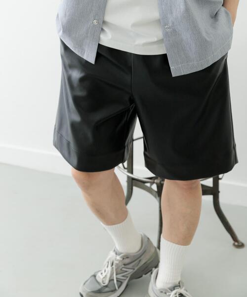 ITEMS URBANRESEARCH(アイテムズ アーバンリサーチ)の「F.L. Easy Short Pants(その他パンツ・メンズ・ブラック・SMALL/MEDIUM/LARGE)」の3枚目の写真