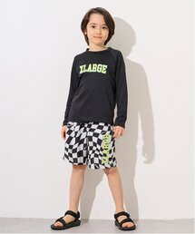 XLARGE KIDS | 【SWIM】歪みチェッカートランクス水着(水着)