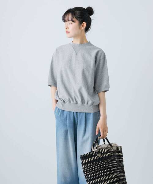 かぐれ（カグレ）の「コットンVガゼットプルオーバー（Tシャツ