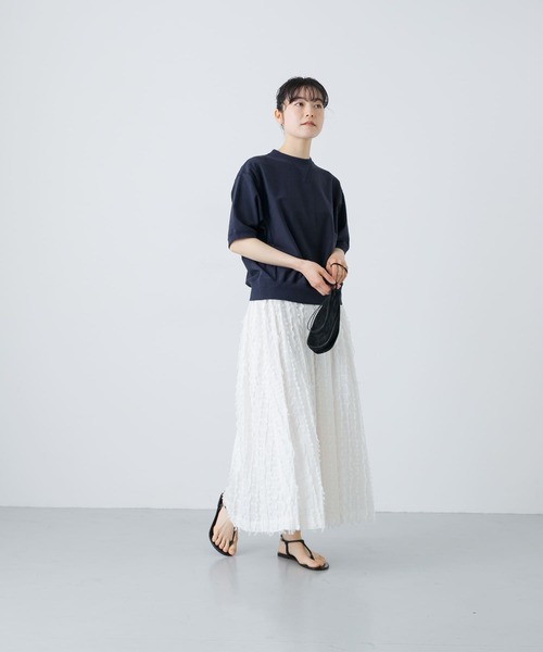 かぐれ（カグレ）の「コットンVガゼットプルオーバー（Tシャツ