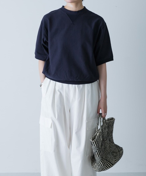 かぐれ（カグレ）の「コットンVガゼットプルオーバー（Tシャツ