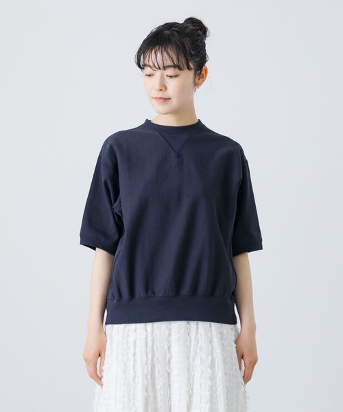 新品タグ付き　かぐれ　コットンVガゼットプルオーバー かぐれ（カグレ）の「コットンVガゼットプルオーバー（Tシャツ