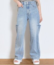 iro アメリカヴィンテージ 淡いサックスブルーのパンツ サックス