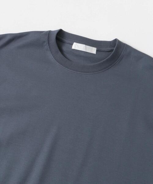 SENSE OF PLACE by URBAN RESEARCH（センスオブプレイスバイアーバンリサーチ）の「コットンスムースショートスリーブTシャツ（Tシャツ/カットソー・メンズ・ブラック/ブルー/ベージュ/ホワイト・MEDIUM/LARGE）」の21枚目の写真