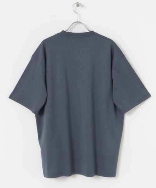 SENSE OF PLACE by URBAN RESEARCH（センスオブプレイスバイアーバンリサーチ）の「コットンスムースショートスリーブTシャツ（Tシャツ/カットソー・メンズ・ブラック/ブルー/ベージュ/ホワイト・MEDIUM/LARGE）」の22枚目の写真